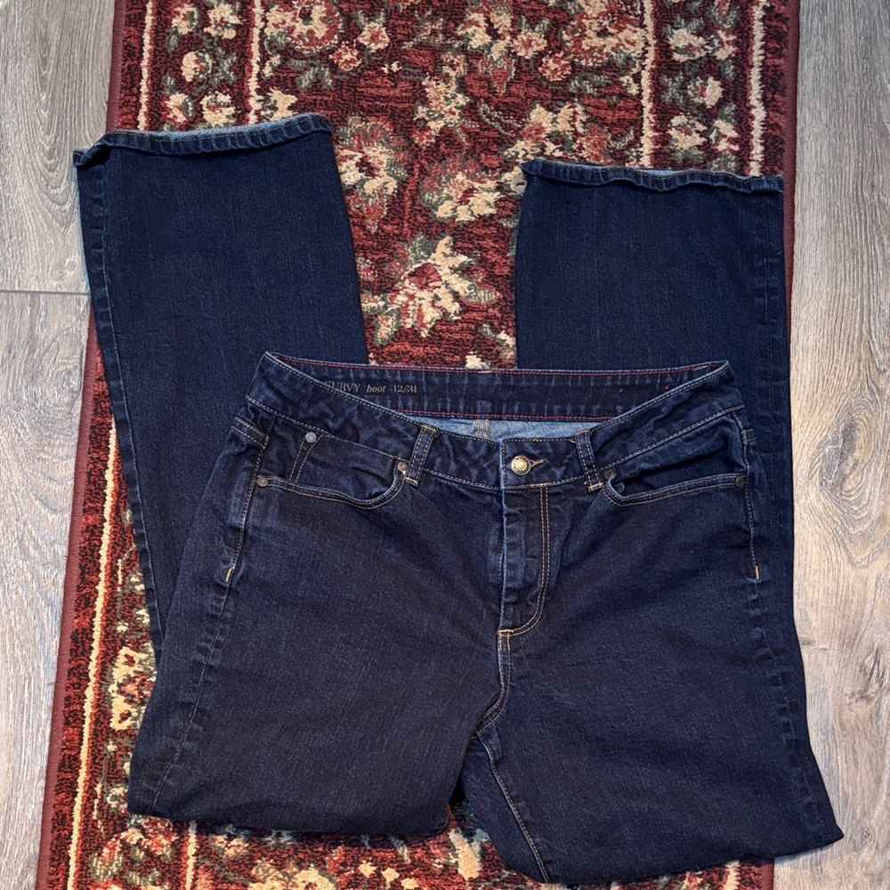 Talbots Women's Dark Blue Jeans